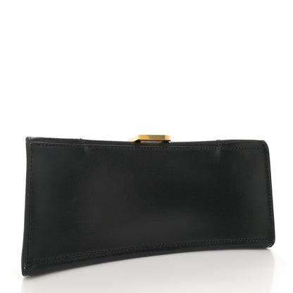 Balenciaga Shiny Box Calfskin Small Hourglass Top Handle Bag Black 4 of 13