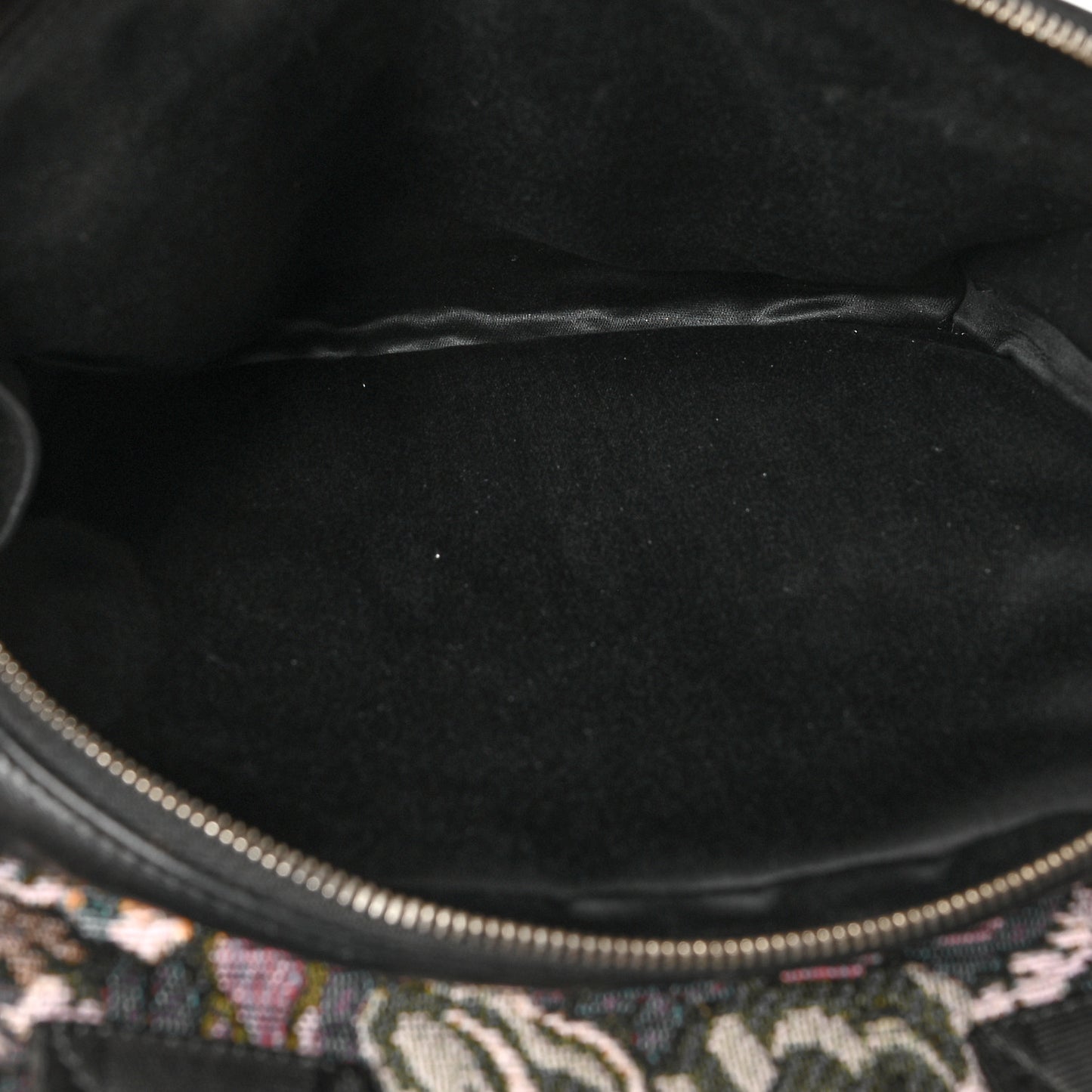 Nylon Tapestry Embellished Patches Backpack Multicolor