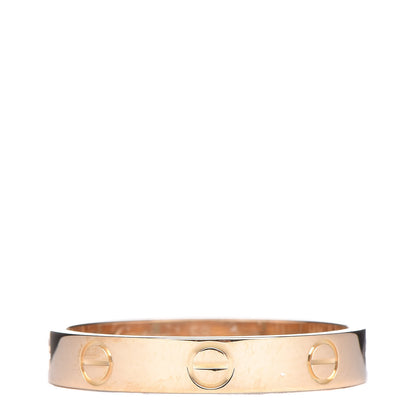 Cartier 18K Yellow Gold 3.5mm LOVE Wedding Band Ring 58 8.25 1 of 7