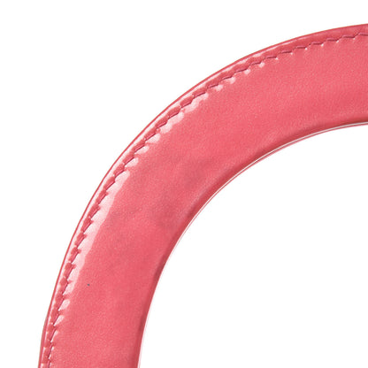 Christian Dior Patent Cannage Medium Lady Dior Pink 9 of 30