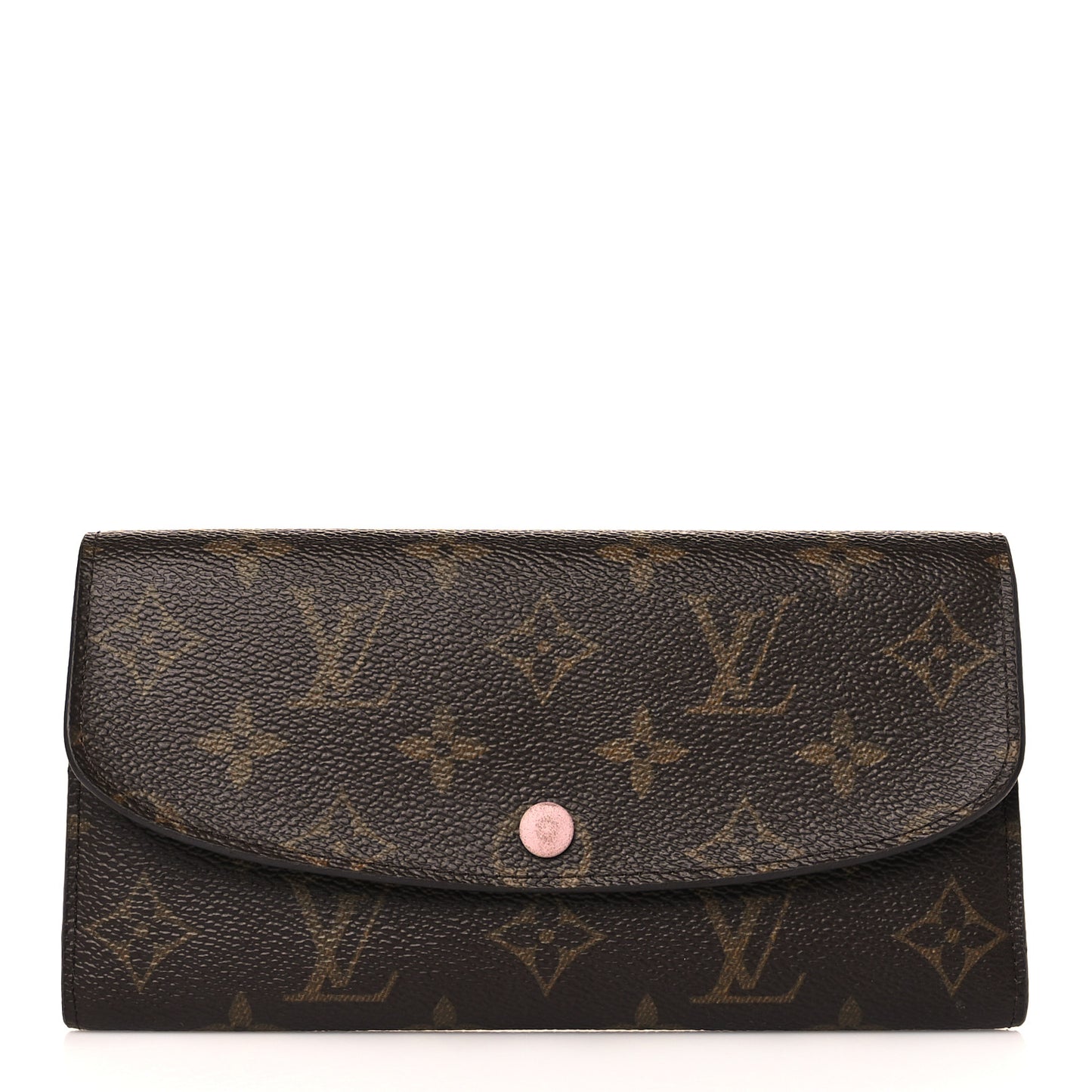 Monogram Emilie Wallet Rose Ballerine