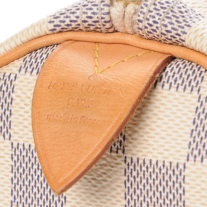 Louis Vuitton Damier Azur Speedy 30 7 of 7