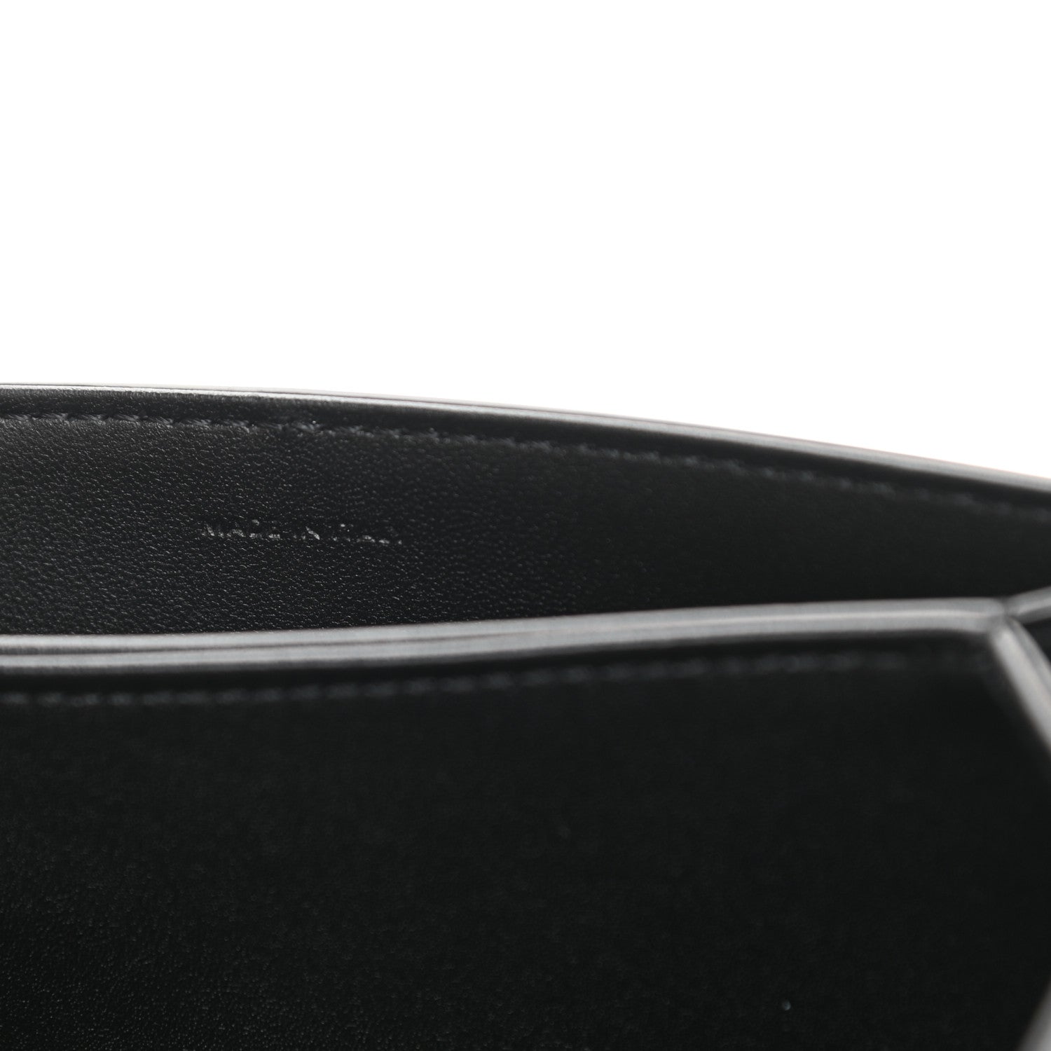 Celine Shiny Calfskin Teen Triomphe Black 6 of 10