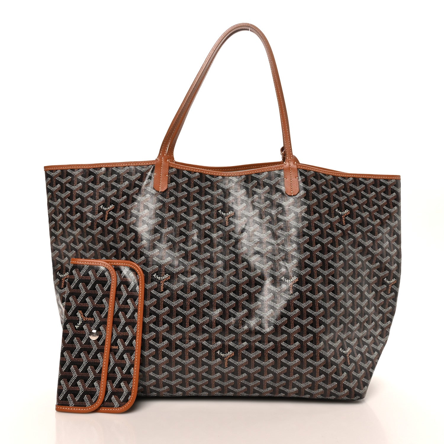 Goyard Goyardine Saint Louis GM Black Gold 3 of 12