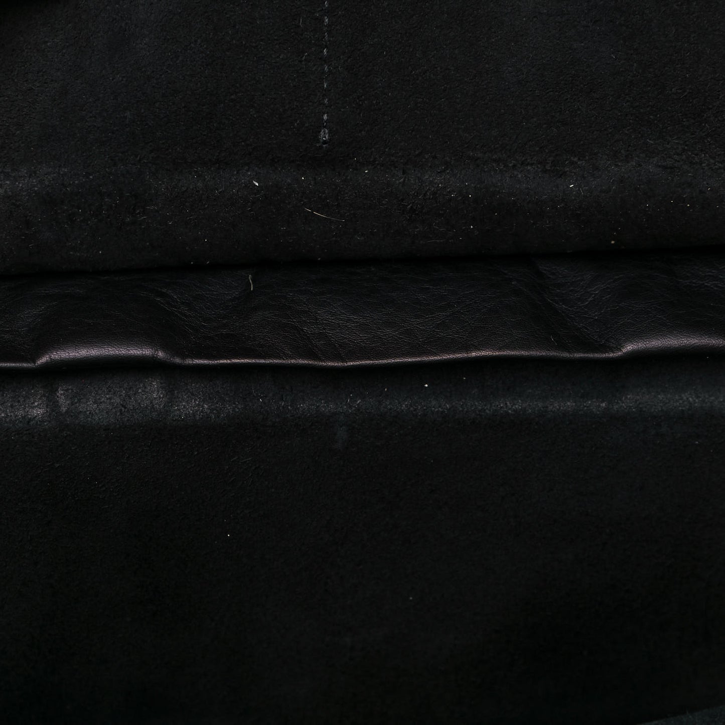 Calfskin Small Classic Y Cabas Black