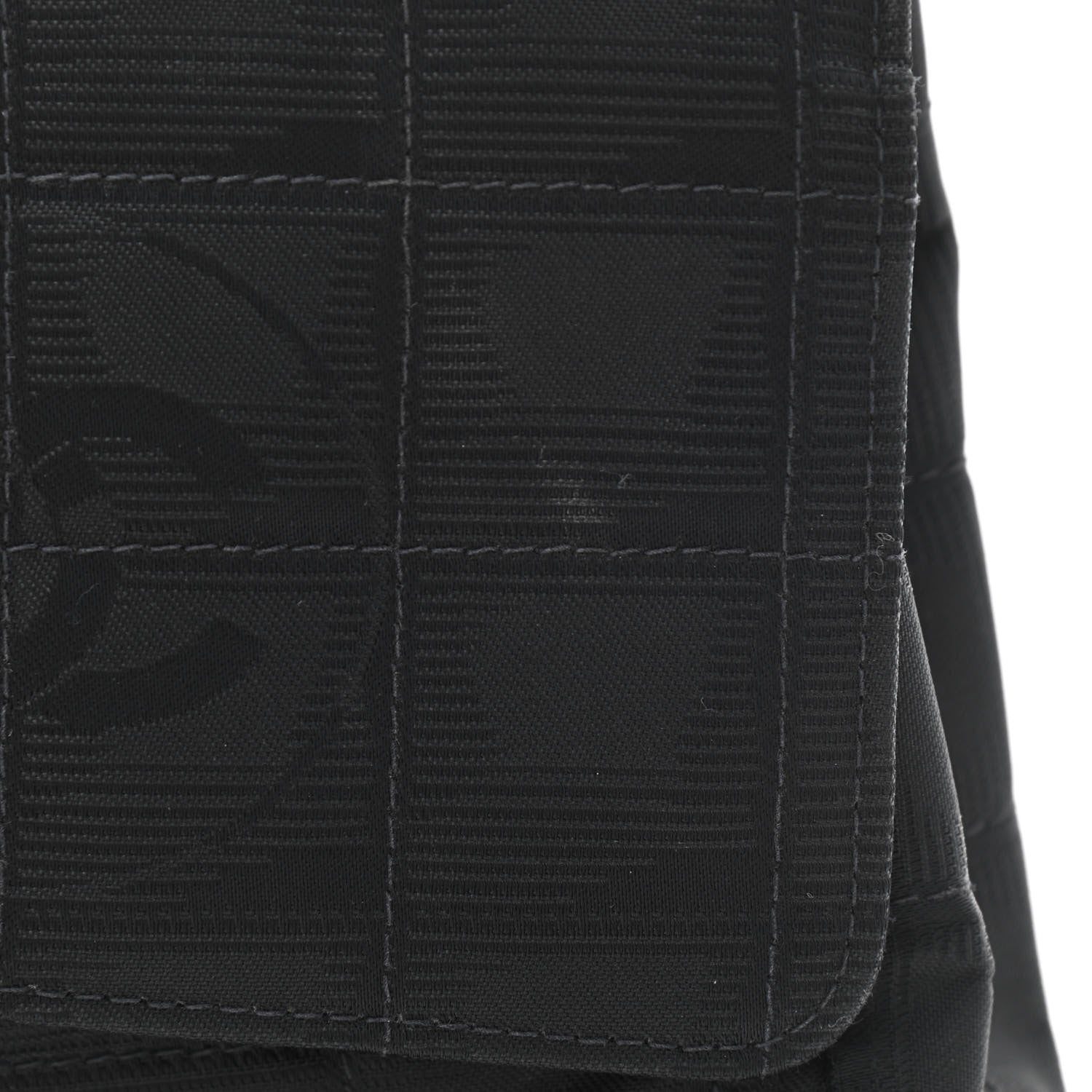 Chanel Nylon Medium Travel Flap Black 13 of 15