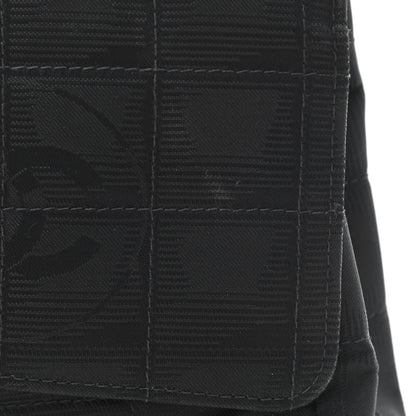 Chanel Nylon Medium Travel Flap Black 13 of 15