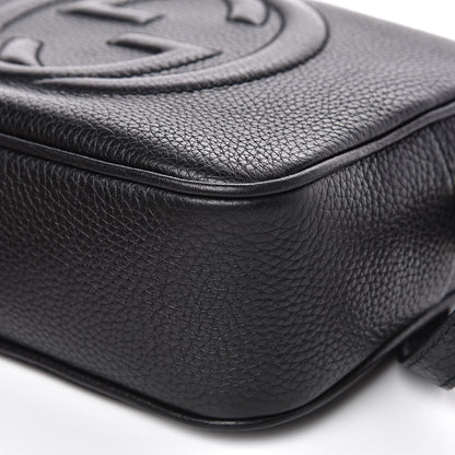 Gucci Pebbled Calfskin Small Soho Disco Bag Black 10 of 11
