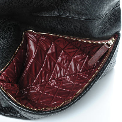Chanel Caviar Quilted CC Beauty Clutch Black 5 of 8