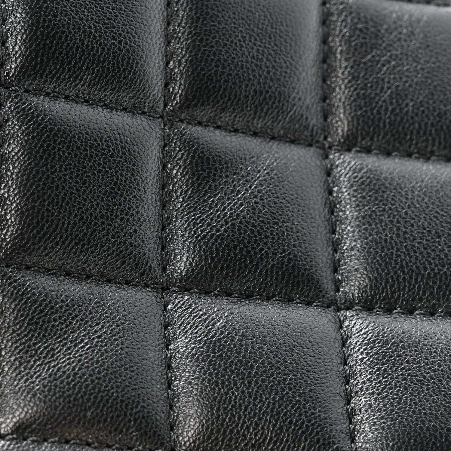 Chanel Lambskin Quilted Mini Rectangular Pearl Crush Flap Black 13 of 14
