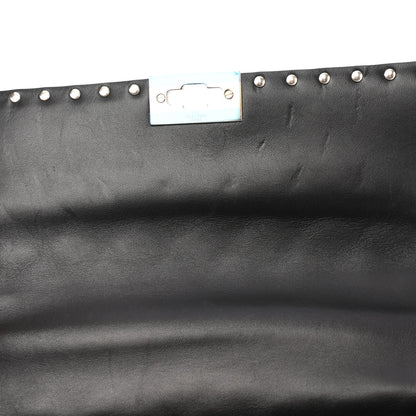 Valentino Garavani Lambskin Large Rockstud Spike Shoulder Bag Black 10 of 10