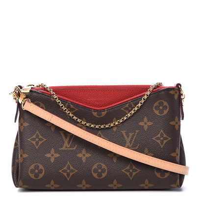 Louis Vuitton Monogram Pallas Clutch Cherry 1 of 12