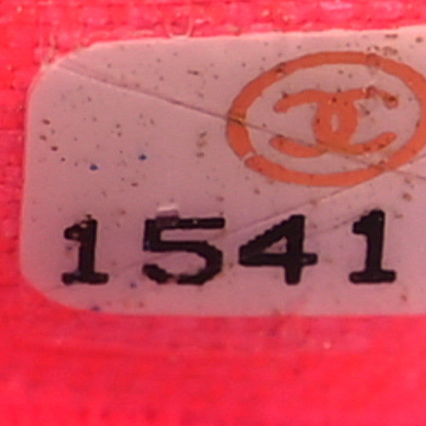 Calfskin Quilted Cambon Wallet On Chain WOC Black