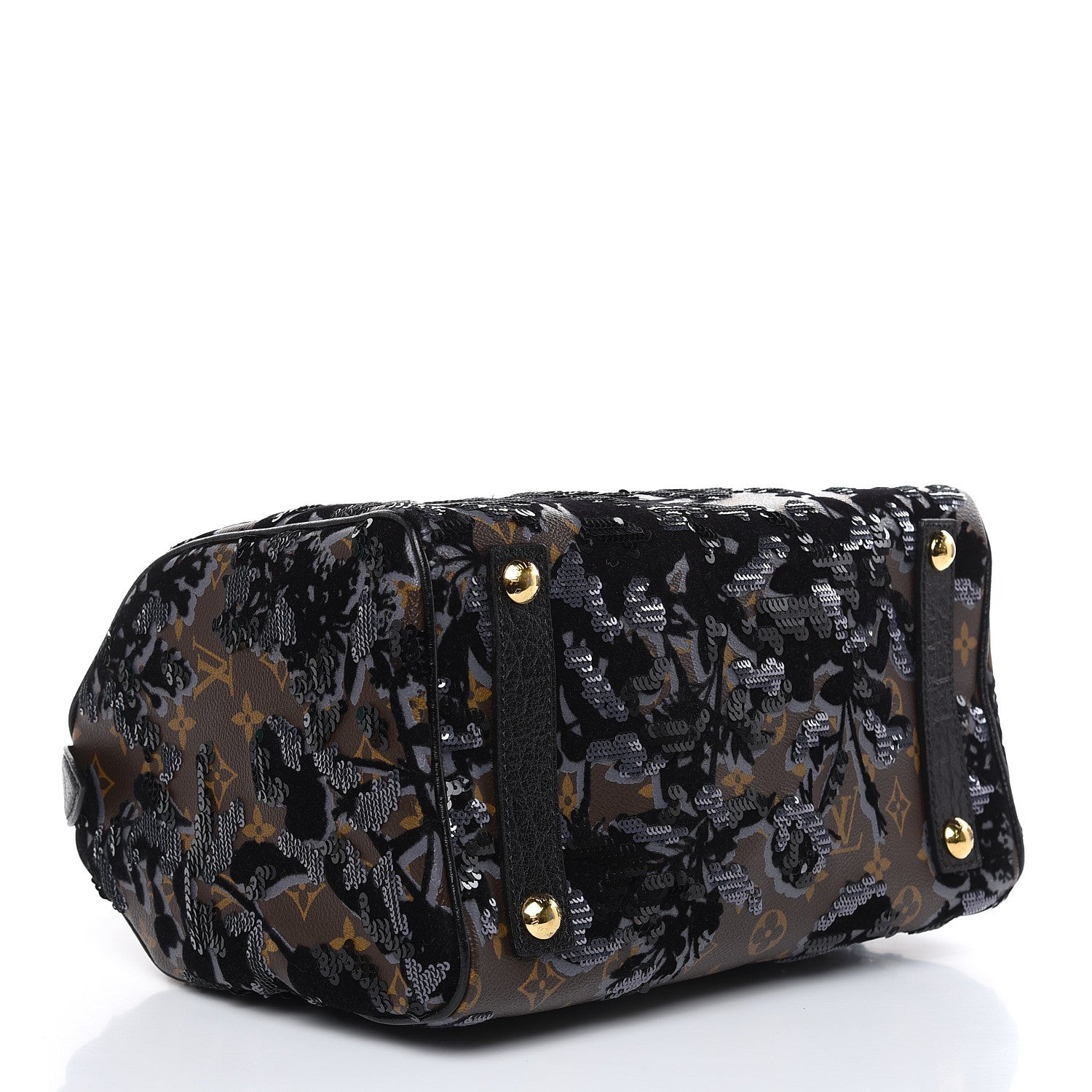 Louis Vuitton Monogram Fleur De Jais Sequins Speedy 30 4 of 10