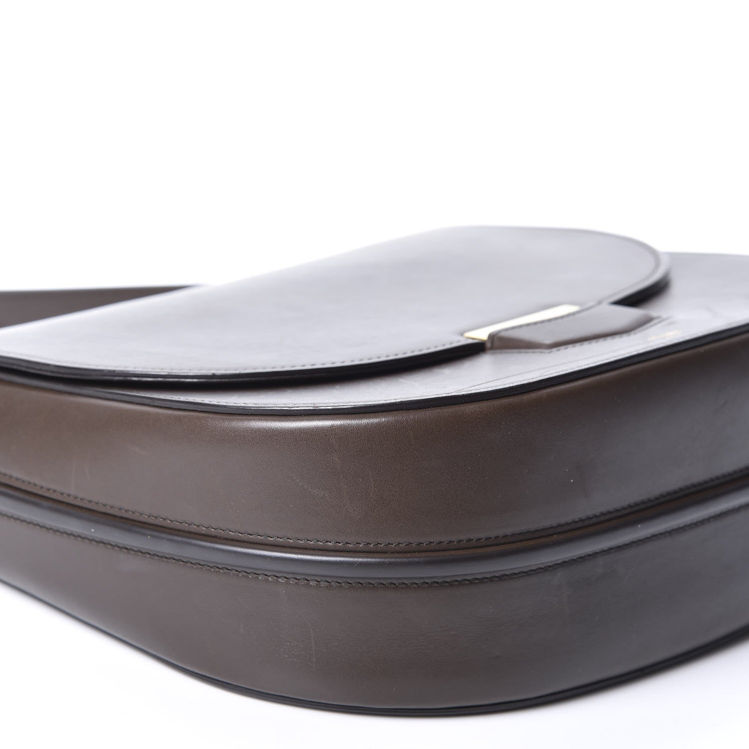 Celine Supersoft Calfskin Medium Trotteur Wood 5 of 9