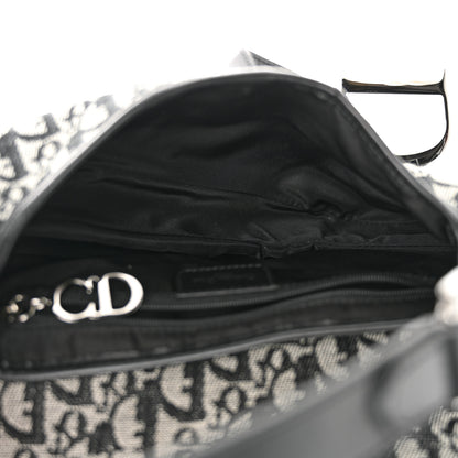 Christian Dior Monogram Saddle Bag Blue 5 of 11