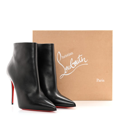 Christian Louboutin Calfskin So Kate Booty 100 Ankle Boots 40 Black 12 of 12