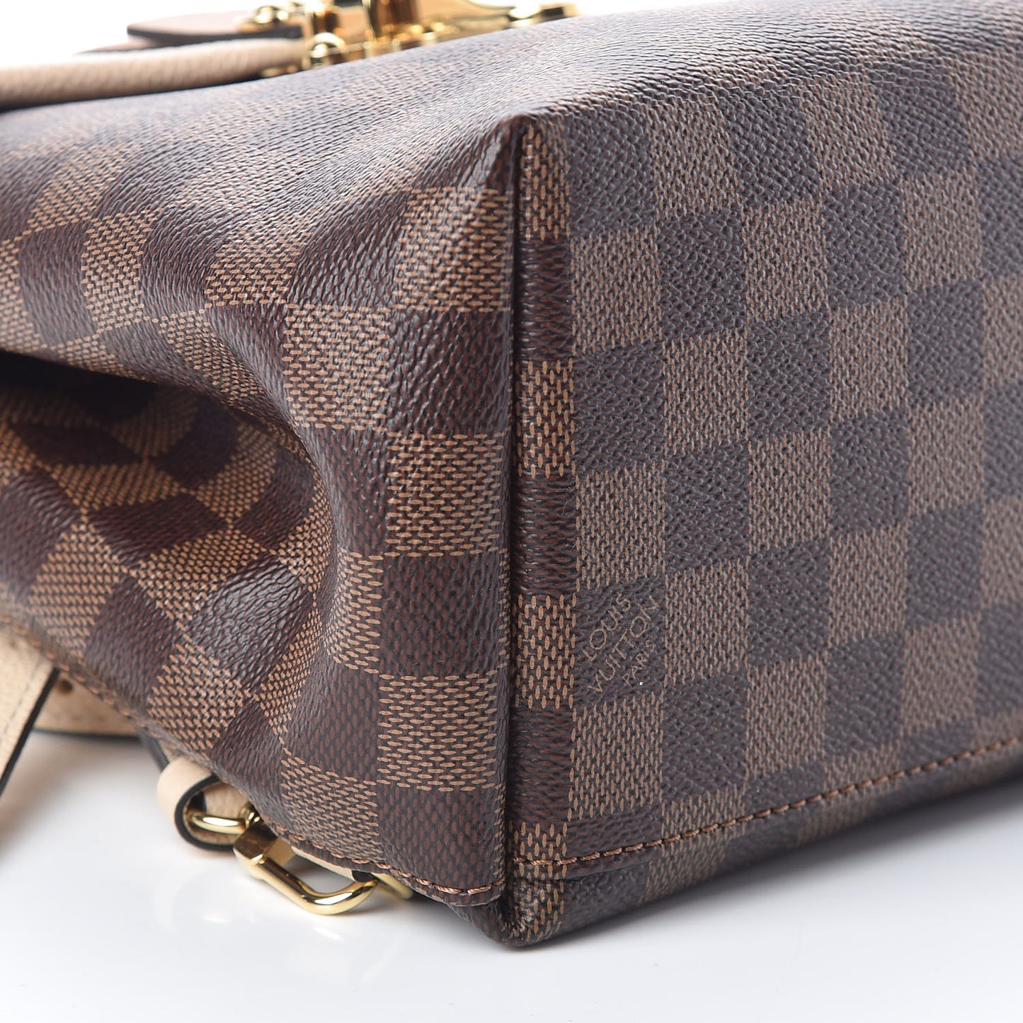 Damier Ebene Clapton Backpack Creme