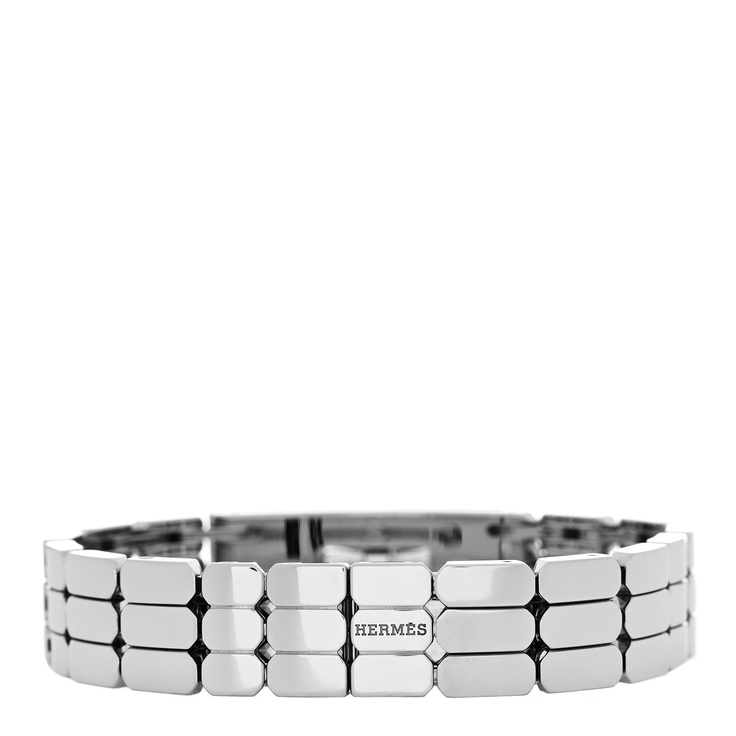 Hermes Stainless Steel 16mm Kelly Quartz Watch 3 of 6