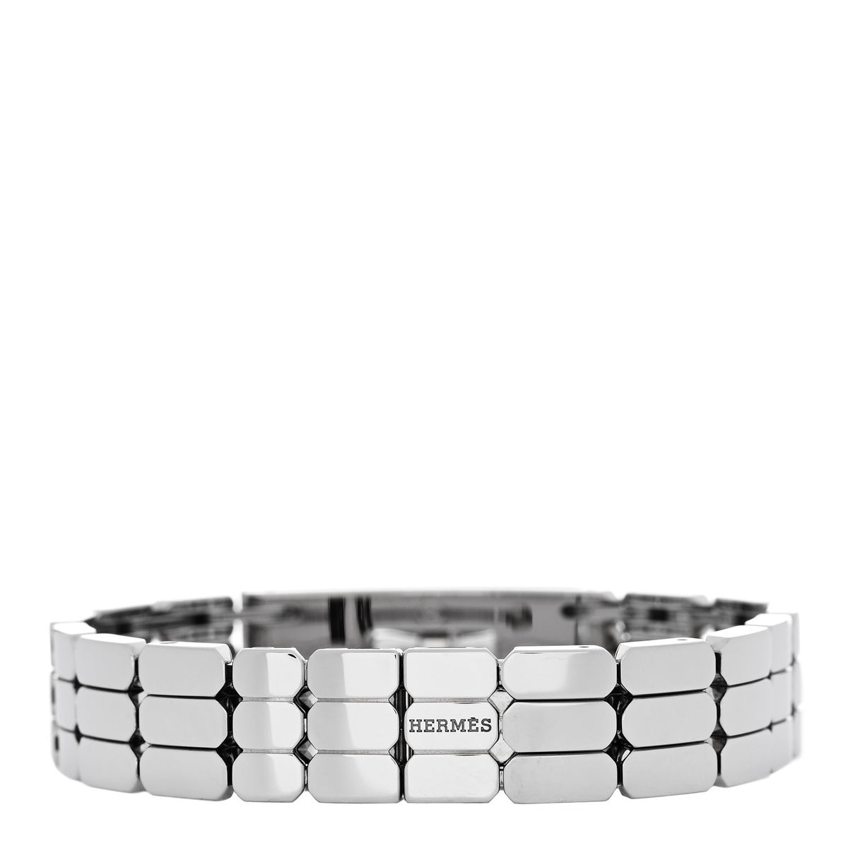 Hermes Stainless Steel 16mm Kelly Quartz Watch 3 of 6