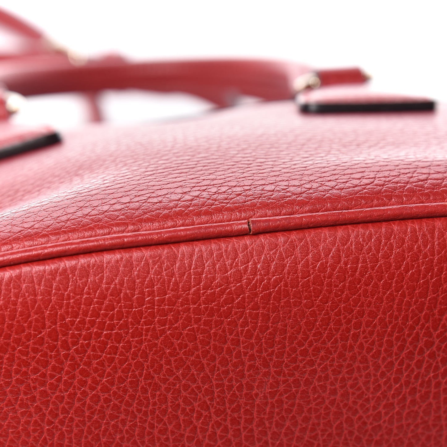 Dollar Calfskin Small GG Charm Dome Bag Red