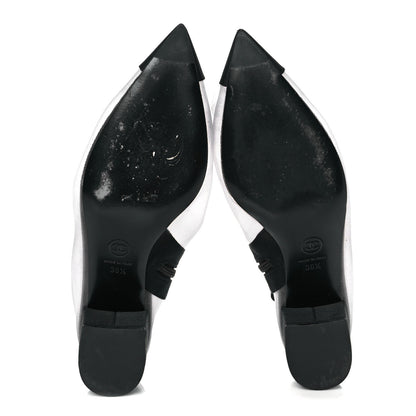 Chanel Mesh Grosgrain Camellia Short Boots 38.5 Grey Black 6 of 9