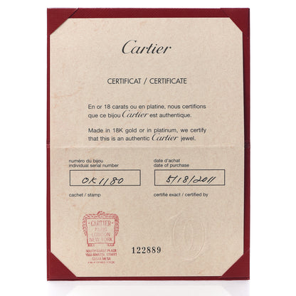 Cartier 18K Yellow Gold Diamond Hearts And Symbols Pendant Necklace 6 of 7
