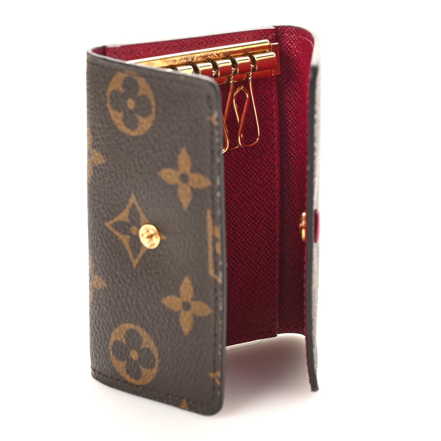 Monogram 6 Key Multicles Holder Fuchsia