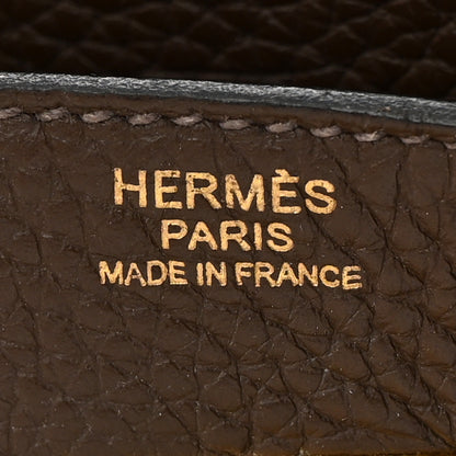 Hermes Taurillon Clemence Birkin 30 Havane 6 of 27