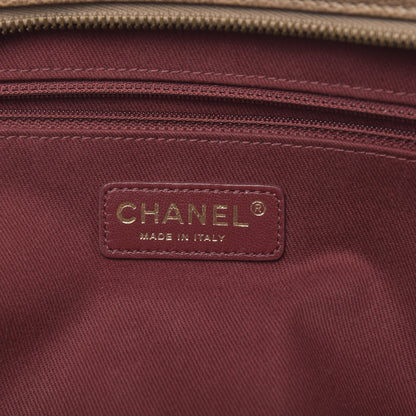 Chanel Crumpled Grained Calfskin Quilted Maxi Shiva Flap Brown 6 of 10