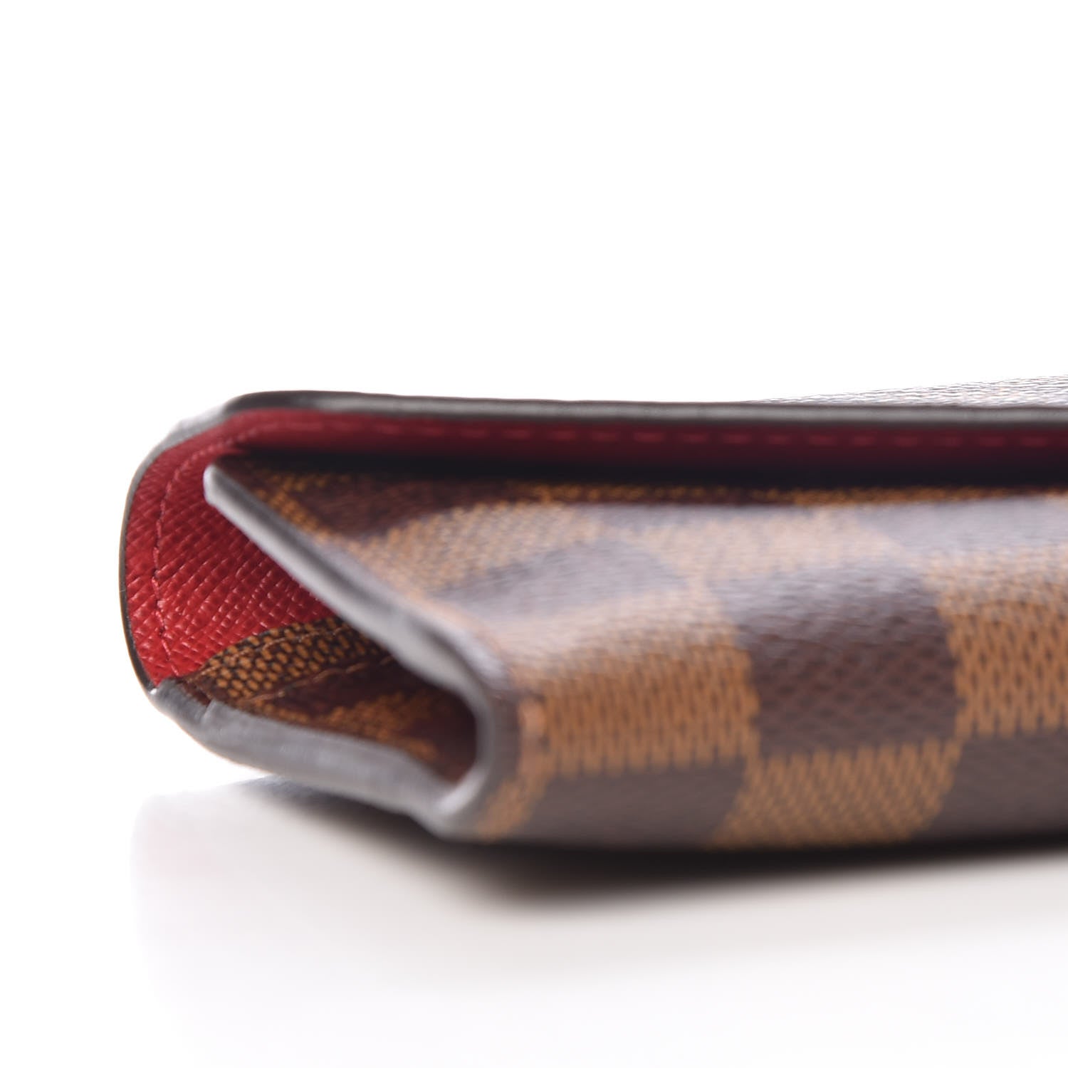 Louis Vuitton Damier Ebene Josephine Wallet Red 9 of 12