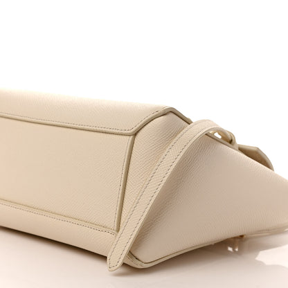 Celine Grained Calfskin Nano Belt Bag White 8 of 8