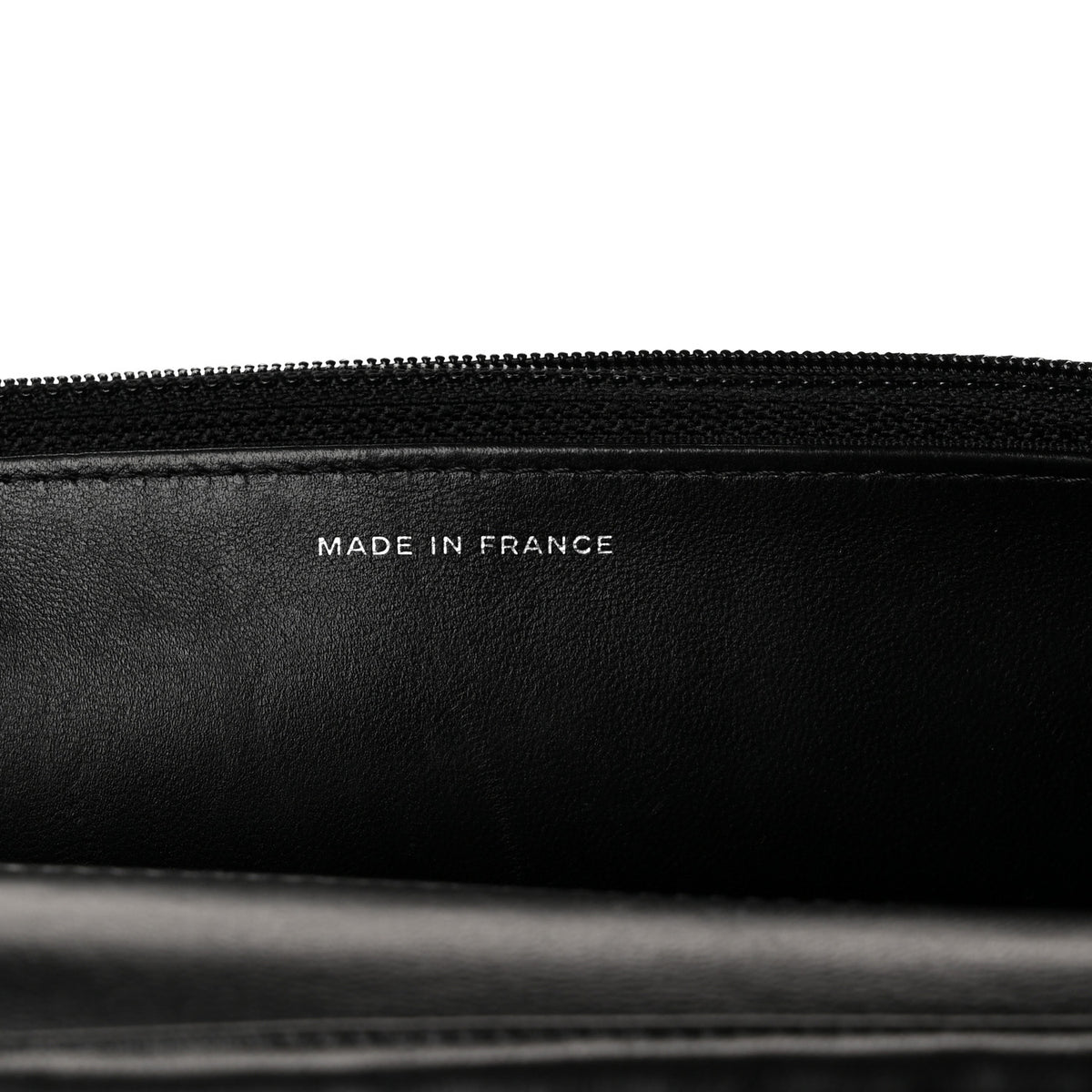 Chanel Lambskin Embellished Quilted Wallet On Chain WOC Black 6 of 10
