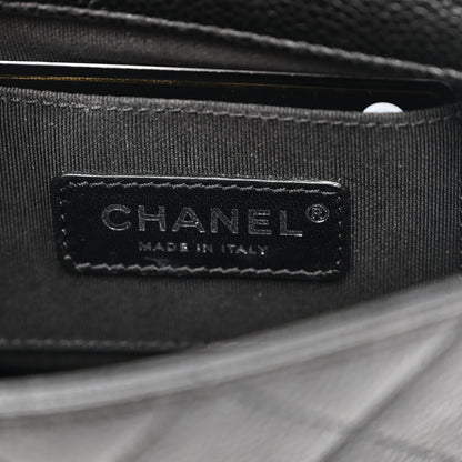 Chanel Caviar Quilted Incognito Mini Square Flap Black 6 of 10
