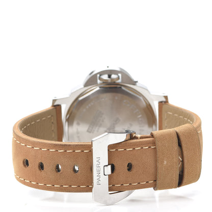 Panerai Stainless Steel Calfskin 44mm Luminor Marina Manual Winding Watch Black PAM00590 3 of 5