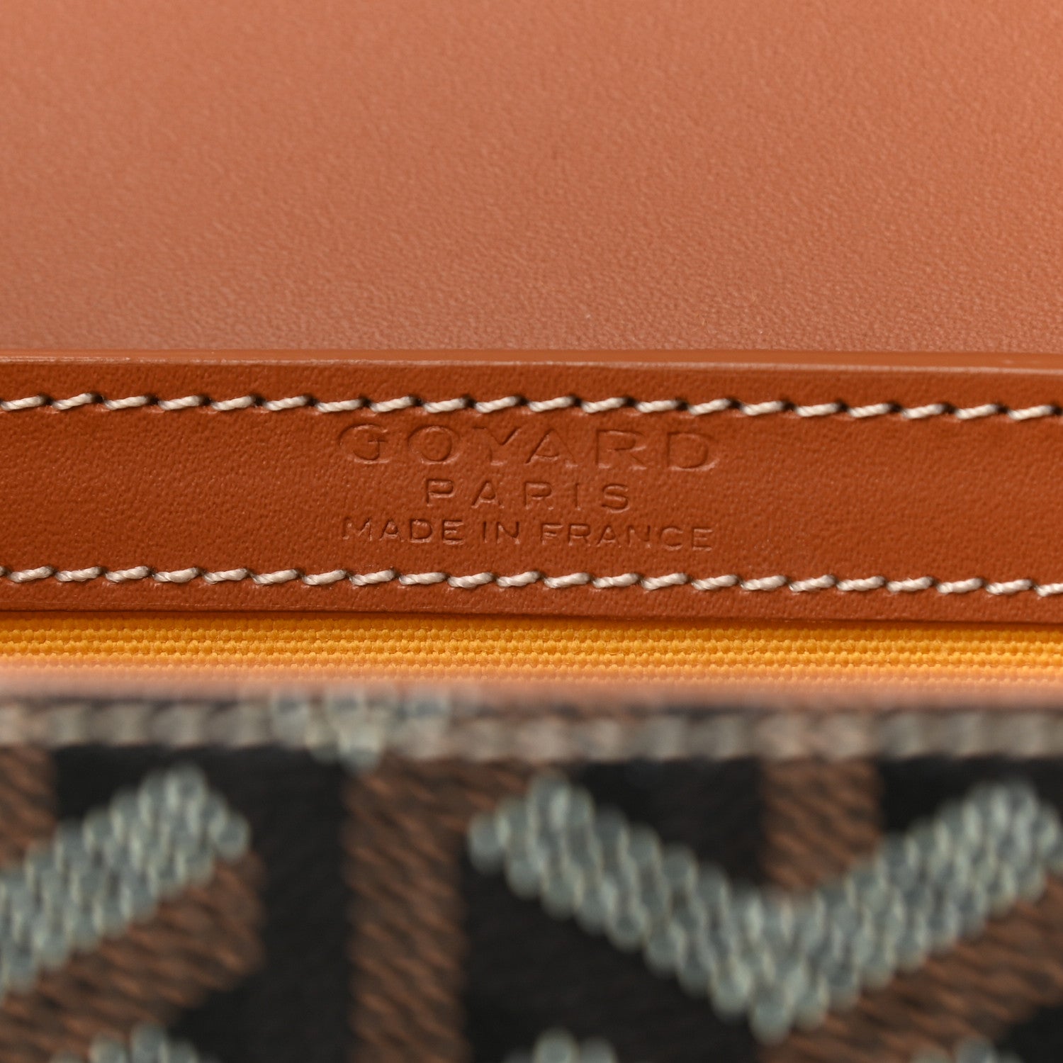 Goyard Goyardine Structure Mini Saigon Black Gold 8 of 8