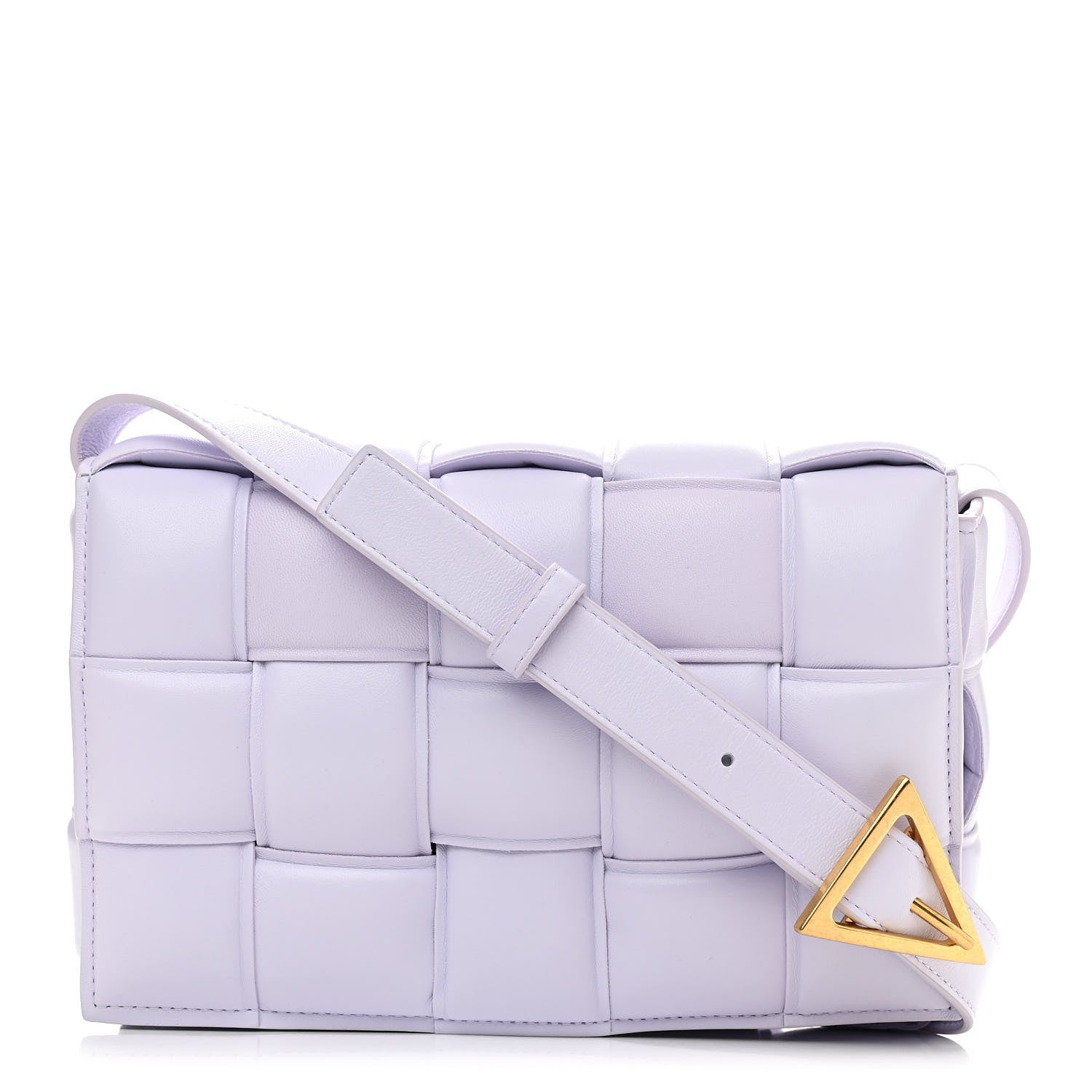Bottega Veneta Nappa Maxi Intreccio Padded Cassette Crossbody Bag Chalk 1 of 8
