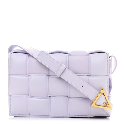 Bottega Veneta Nappa Maxi Intreccio Padded Cassette Crossbody Bag Chalk 1 of 8