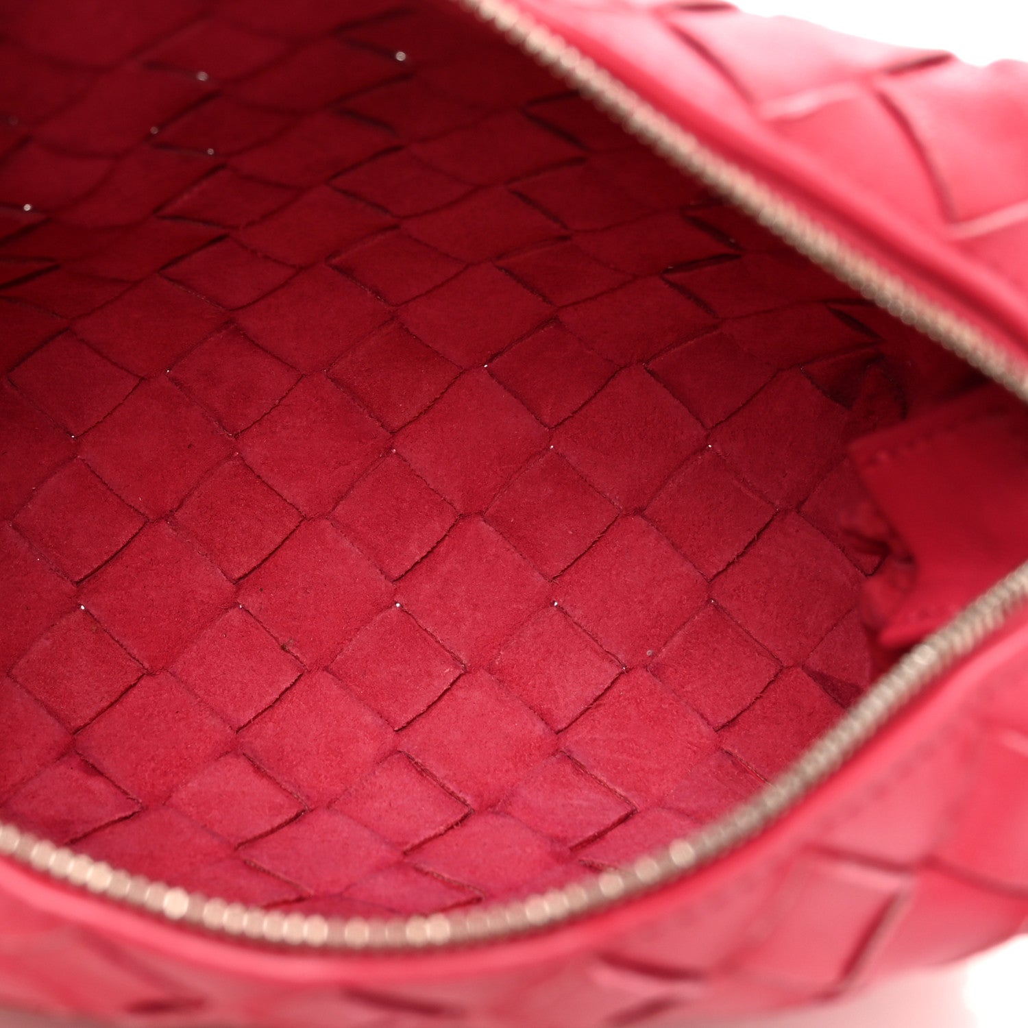 Bottega Veneta Nappa Intrecciato Mini Loop Camera Bag Cranberry 6 of 10