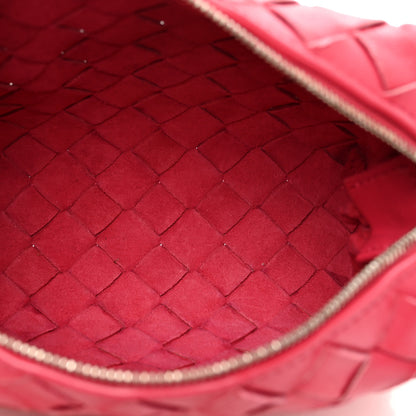 Bottega Veneta Nappa Intrecciato Mini Loop Camera Bag Cranberry 6 of 10