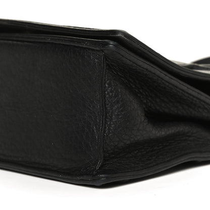 Christian Dior Grained Calfskin Small Diorama Flap Bag Black 9 of 11