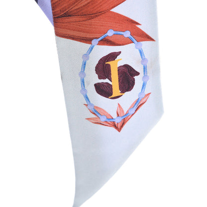 Christian Dior Silk ABCDior I Mitzah Scarf Blue 7 of 8