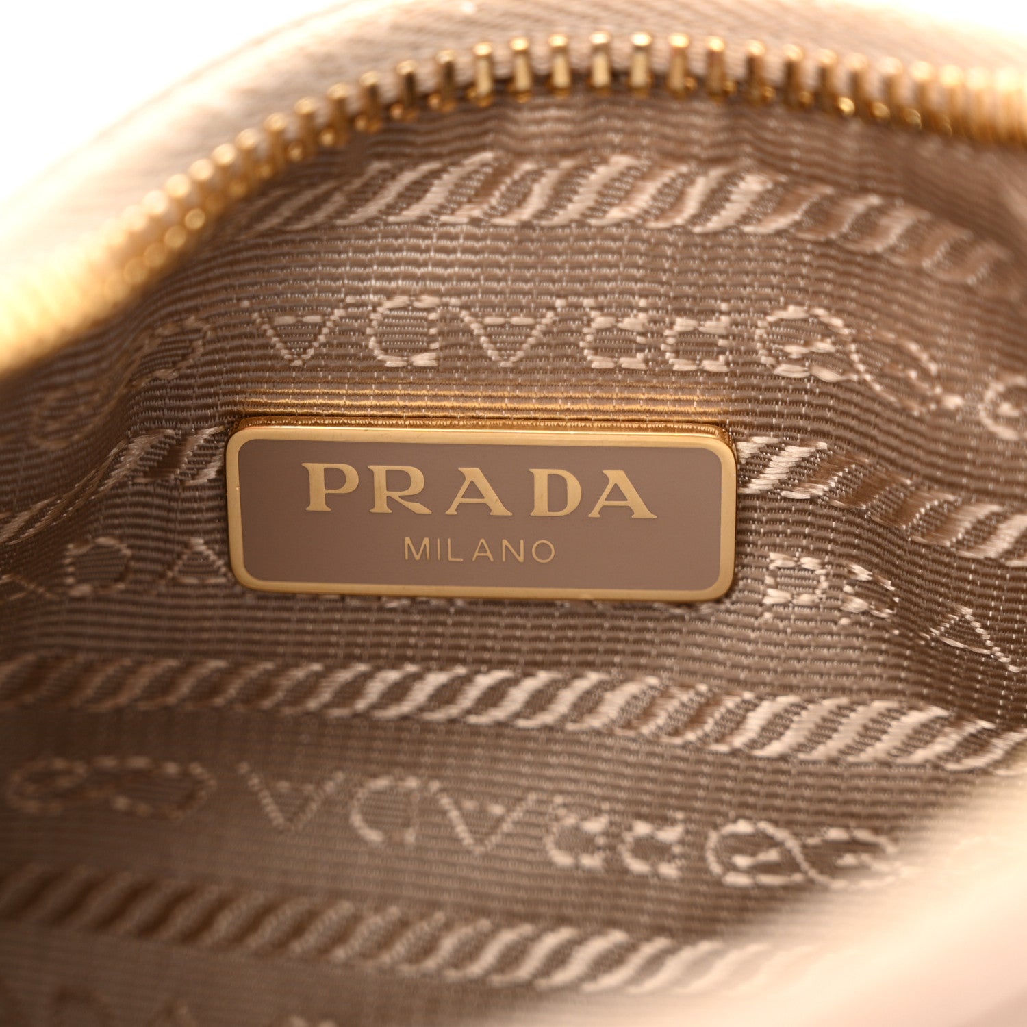 Prada Saffiano Re-Edition 2005 Shoulder Bag Cammeo Beige 6 of 12