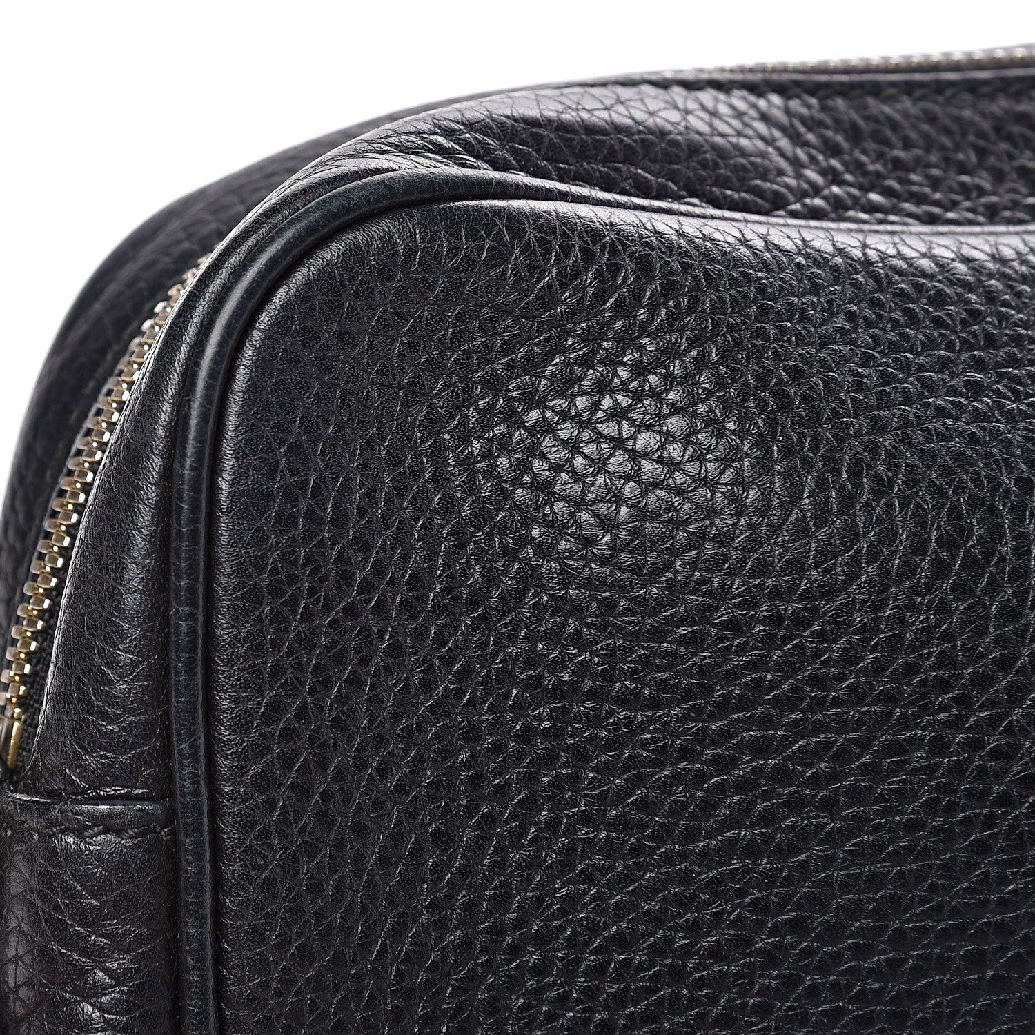 Gucci Pebbled Calfskin Small Soho Disco Bag Black 10 of 15