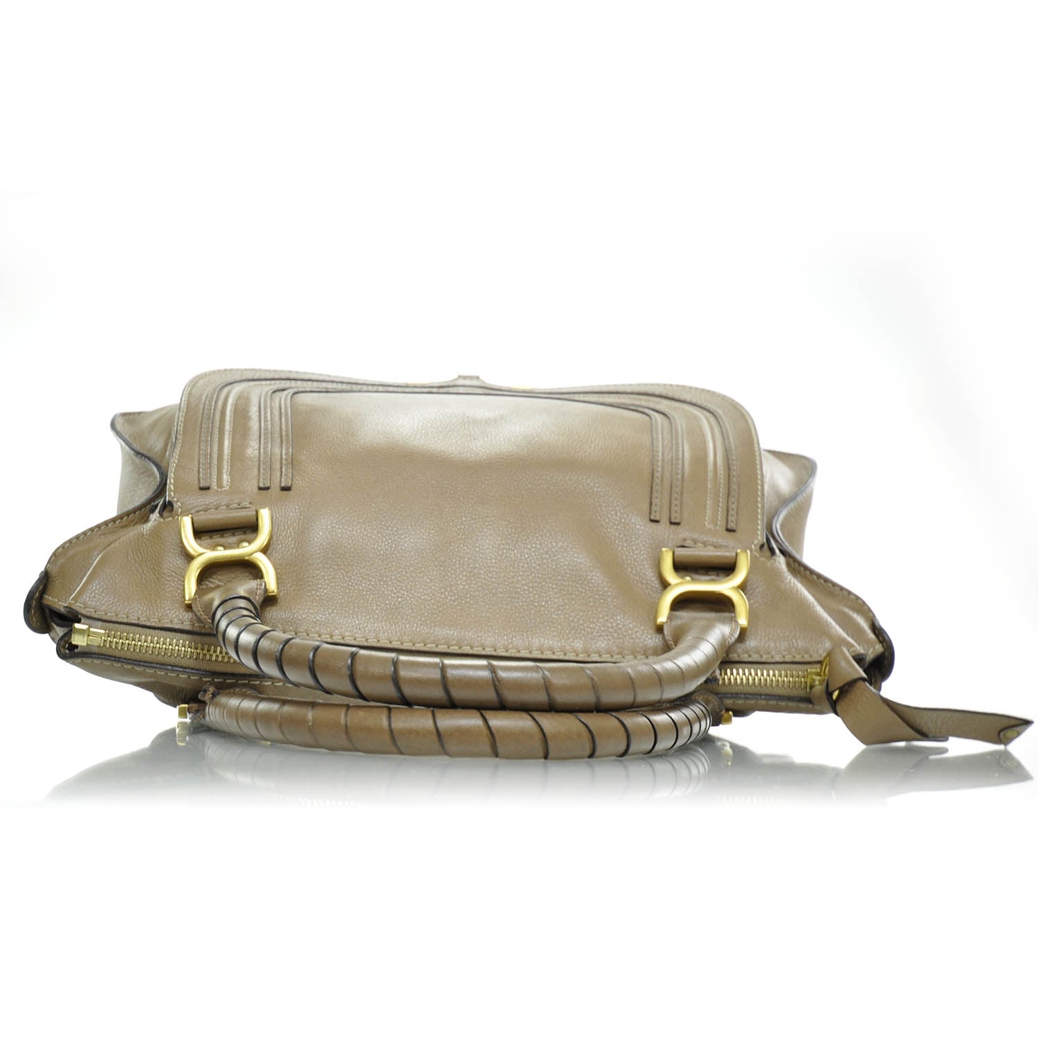 Chloe Calfskin Leather Large Marcie Satchel 6 of 9