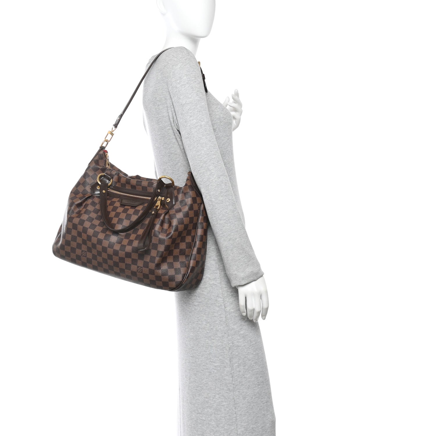 Louis Vuitton Damier Ebene Evora MM 2 of 9