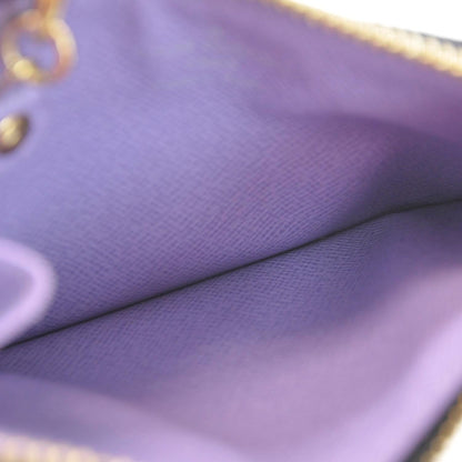 Louis Vuitton Monogram Multicolor Key Pouch Black Violet 5 of 7