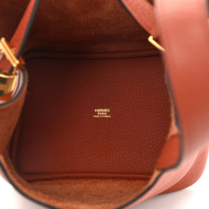 Hermes Taurillon Clemence Picotin Lock 18 PM Cuivre 5 of 11