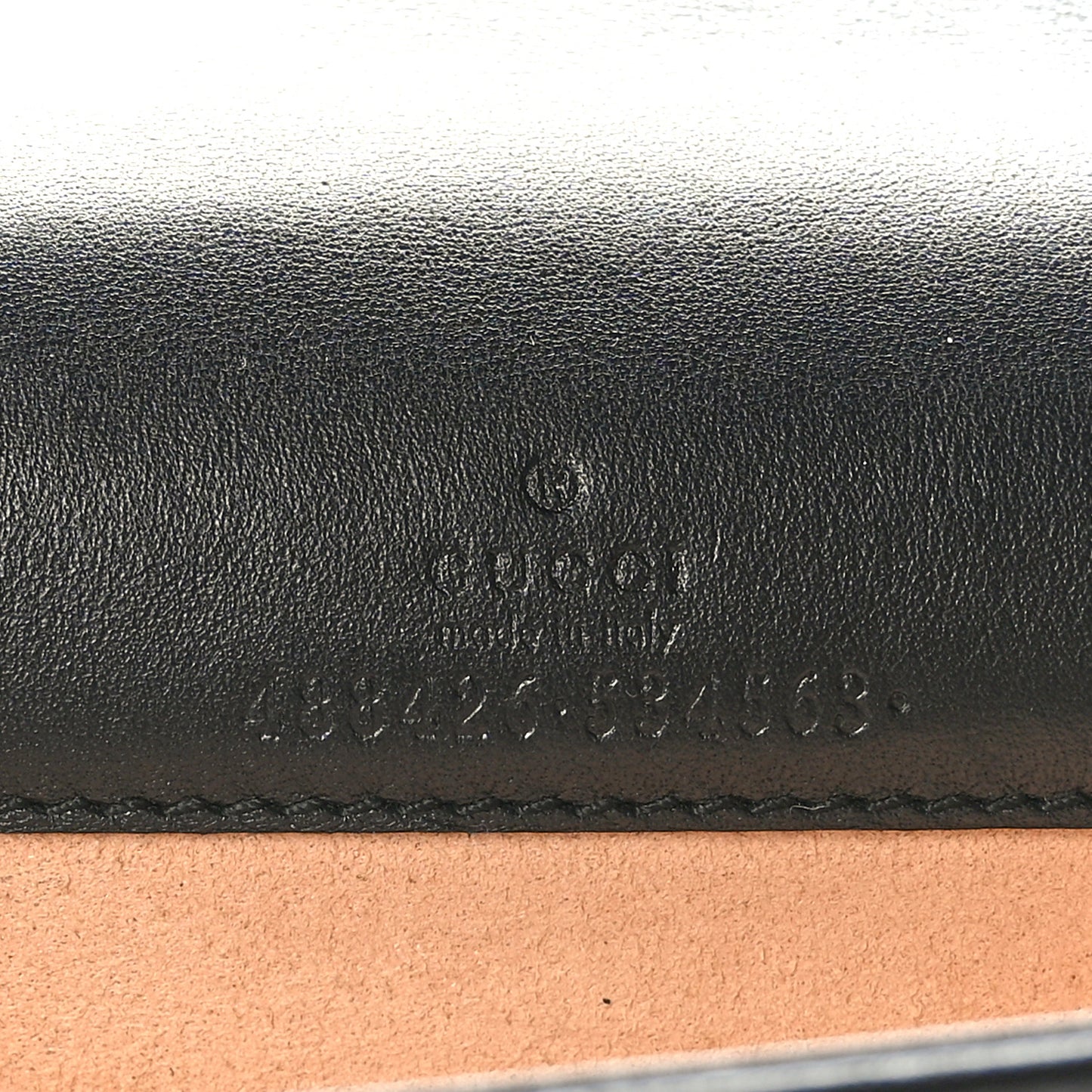 Calfskin Matelasse GG Marmont Mini Bag Black