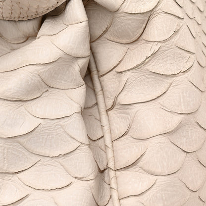Mulberry Silky Snake Print Oversized Alexa Pebbled Beige Pink 21 of 21
